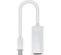 Goobay Mini DisplayPort/HDMI adapter cable 1.1 | 51729 | White | Mini DisplayPort male | HDMI female (Type A) (51729)