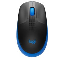 LOGITECH Full-Size Mouse | M190 | Wireless | USB | Blue (910-005907)
