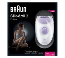 Braun Epilator Silk-Epil 3 SE3170 L Bulb lifetime (flashes) Not applicable Number of power levels 2 White/Purple (SE3170 L)