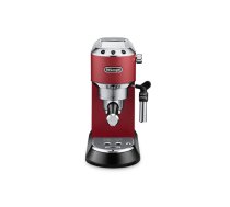 DELONGHI Espresso Coffee Maker | Dedica Style EC 685.R | 15 bar pump pressure | Built-in milk frother | Semi-automatic | 1300 W | Red (EC685R)