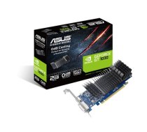 Asus GT1030-SL-2G-BRK NVIDIA 2 GB GeForce GT 1030 GDDR5 PCI Express 3.0 Processor frequency 1506 MHz DVI-D ports quantity 1 HDMI ports quantity 1 Memory clock speed 6008 MHz (90YV0AT0-M0NA00)