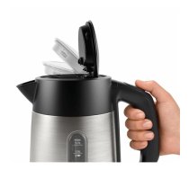 BOSCH Kettle | DesignLine TWK4P440 | Electric | 2400 W | 1.7 L | Stainless steel | 360° swivel base | Black/Stainless Steel (TWK4P440)