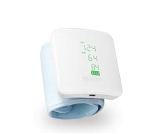 IHEALTH | Wrist Blood Pressure Monitor | BP7S | White | Blood pressure readings are stored securely on a free, HIPAA-compliant cloud. Monitor blood pressure and pulse trends with intuitive charts and share data with your doctor in PDF or spreadsheet format directly from your smartphone, tablet, or computer. Wireless communication: Bluetooth V3.0+EDR Class 2 SPP. Measurement method: Oscillometric, automatic inflation and measurement. | Wireless | Weight 105 g (BP7S)