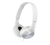 Sony Foldable Headphones MDR-ZX310 Headband/On-Ear White (MDRZX310W.AE)