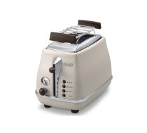 Delonghi | Toaster | CTOV 2103.BG | Power 900 W | Number of slots 2 | Housing material Stainless steel | Beigi (CTOV2103.BG)