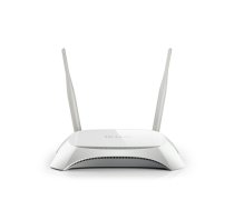 TP-LINK | 3G/4G Router | TL-MR3420 | 802.11n | 300 Mbit/s | 10/100 Mbit/s | 4 x Ethernet LAN (RJ-45) ports | Mesh Support: No | MU-MIMO: No | 3G/4G via optional USB adapter | Antenna type: 2x External | 1x USB 2.0 | (TL-MR3420)