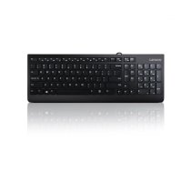 Lenovo USB Keyboard 300 Standard Wired Complete ergonomic design. Spill resistant keys with board drain. Concaved key caps fitted for your fingertips. EN 1.8 m Black (GX30M39655)