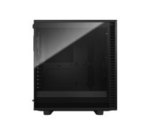 Fractal Design Fractal Define 7 Compact Light Tempered Glass Side window Black ATX Power supply included No (FD-C-DEF7C-03)