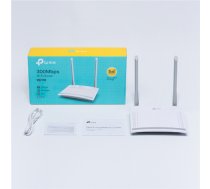 TP-LINK | Router | TL-WR820N | 802.11n | 300 Mbit/s | 10/100 Mbit/s | 2 Ethernet LAN (RJ-45) ports | Mesh Support: No | MU-MIMO: Yes | No mobile broadband | Antenna type: External (TL-WR820N)