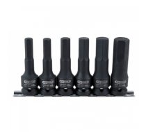 KS TOOLS Triecienmuciņu seškanšu komplekts 8-19mm 1/2" 6-gab, (515.1104&KST)