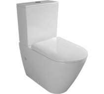 DURAVIT WC pods DuraSola, univers.izv.ar SC vāku, Rimless (800404)