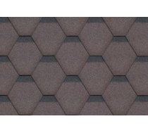 HEXAGONAL ROCK 6721 brūns, 3m2/paka (HEk/br)