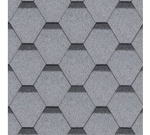 HEXAGONAL ROCK pelēks, 3m2/paka (49549)