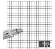 Putnu žogs 25*25,1*25m,Ø1,75mm ZN (F200625)