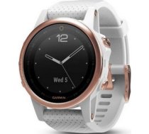 Garmin Fenix 5s Sapphire Rose Gold with White Band (010-01685-17)