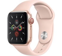 Apple Watch Series 5 40mm Gold Aluminum Pink Sand Sport Band (GPS+Cellular) MWX22