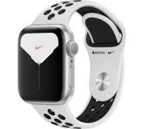 Apple Watch Nike Series 5 40mm Silver Aluminum w.Pure Platinum/Black Nike Sport (GPS) MX3R2
