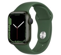 Apple Watch Series 7 45mm Green Alu Clover Sport (GPS) MKN73