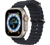Apple Watch Ultra GPS + Cellular Titanium Case with Midnight Ocean Band