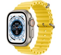 Apple Watch Ultra GPS + Cellular Titanium Case with Yellow Ocean Band