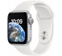Apple Watch SE 2 (2022) 44mm + Cellular Silver Alu White Sport (GPS) (MNQ23)