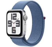 Apple Watch SE 2 (2023) 40mm Silver Alu Winter Blue Sport Loop GPS (MRE33)