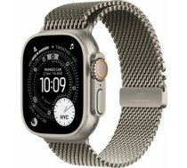 Apple Watch Ultra 3 (2025) GPS + Cellular 49mm Natural Titanium Case with Titanium Milanese Loop M (MEWY4)