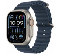 Apple Watch Ultra 2 GPS + Cellular 49mm Titanium Case with Blue Ocean Band (MX4D3)