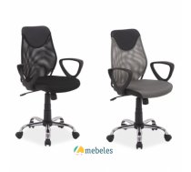 Birojam Biroja krēsls AQ-146 pelēks/melns