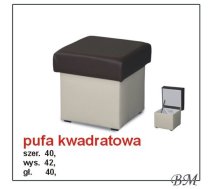 Mīkstās mēbeles KWADRATOWA pufa