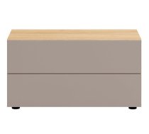 BRW Mēbeles MOKO RTV2S/4/8 Tv-galdiņš BRW