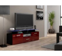 CAMA Meble Mēbeles EVORA MINI Tv-galdiņš черный/бордовый глянец CAMA