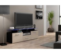 CAMA Meble Mēbeles EVORA MINI Tv-galdiņš черный/кремовый глянец CAMA