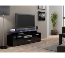 CAMA Meble Mēbeles EVORA MINI Tv-galdiņš черный/черный глянец CAMA