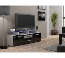 CAMA Meble Mēbeles EVORA MINI Tv-galdiņš белый/черный глянец CAMA