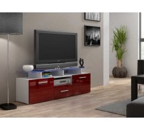 CAMA Meble Mēbeles EVORA MINI Tv-galdiņš белый/бордовый глянец CAMA