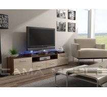 CAMA Meble Mēbeles EVORA Tv-galdiņš слива/кремовый глянец CAMA
