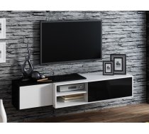 CAMA Meble Mēbeles SIGMA 1A Tv-galdiņš белый/черный глянец CAMA