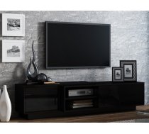 CAMA Meble Mēbeles SIGMA 1E Tv-galdiņš черный/черный глянец NIGHT CAMA