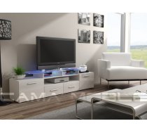 CAMA Meble Mēbeles EVORA Tv-galdiņš белый/белый глянец CAMA