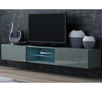 CAMA Meble Mēbeles VIGO Tv-galdiņš GLASS серый/серый глянец CAMA
