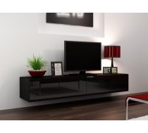 CAMA Meble Mēbeles VIGO Tv-galdiņš 180 черный/черный глянец CAMA