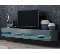 CAMA Meble Mēbeles VIGO Tv-galdiņš 180 открытая серый/серый глянец CAMA