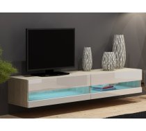 CAMA Meble Mēbeles VIGO Tv-galdiņš 180 открытая сонома/белый глянец CAMA