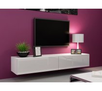CAMA Meble Mēbeles VIGO Tv-galdiņš 180 белый/белый глянец CAMA