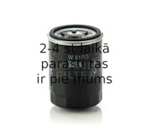 Eļļas filtrs MANN-FILTER W 610/3