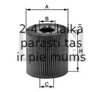 Eļļas filtrs MANN-FILTER HU 926/5 y