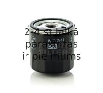 Eļļas filtrs MANN-FILTER W 712/41