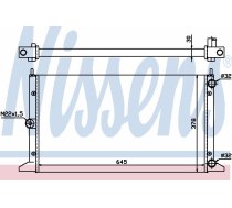 Radiators, Motora dzesēšanas sistēma NISSENS 63991