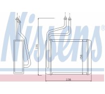 NISSENS 71744 RADIATORS I/H FORD MONDEO 92-